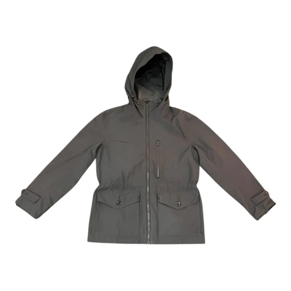 J.Crew Black 3 in 1 System Cotton Nylon Blend Jacket Mens Size Medium Black